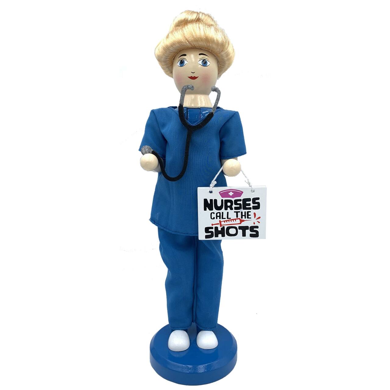 Santa's Workshop 14" Nurses Call the Shots Nutcracker